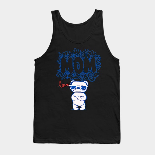 Dog Mom,Love Tank Top by pokymike